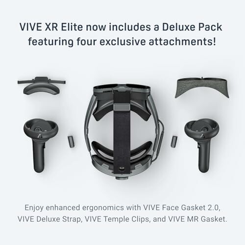 HTC Vive XR Elite Deluxe Pack with exclusive attachments